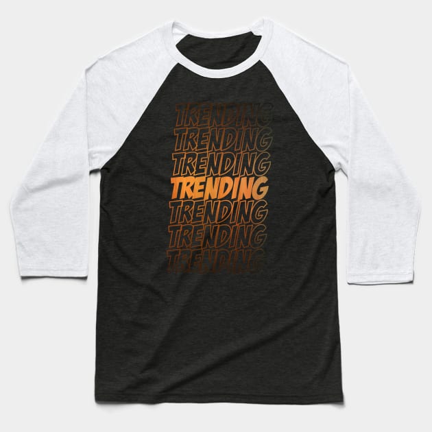 Trending Baseball T-Shirt by SAN ART STUDIO 